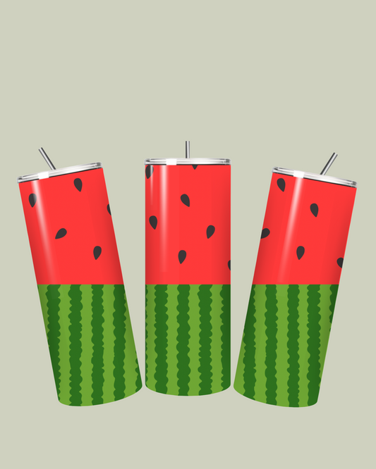Watermelon Palestine Insulated Stainless Steel Tumbler - 20oz